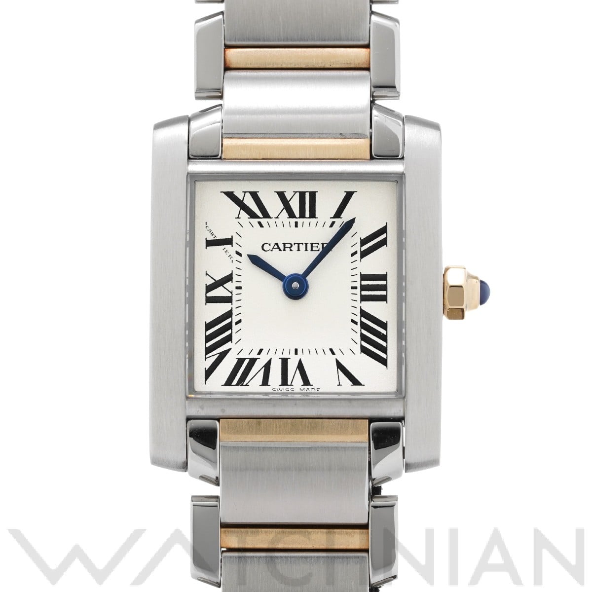 カルティエ / CARTIER タンク フランセーズ SM W51007Q4 シルバー レディース 時計 【中古】【wristwatch】