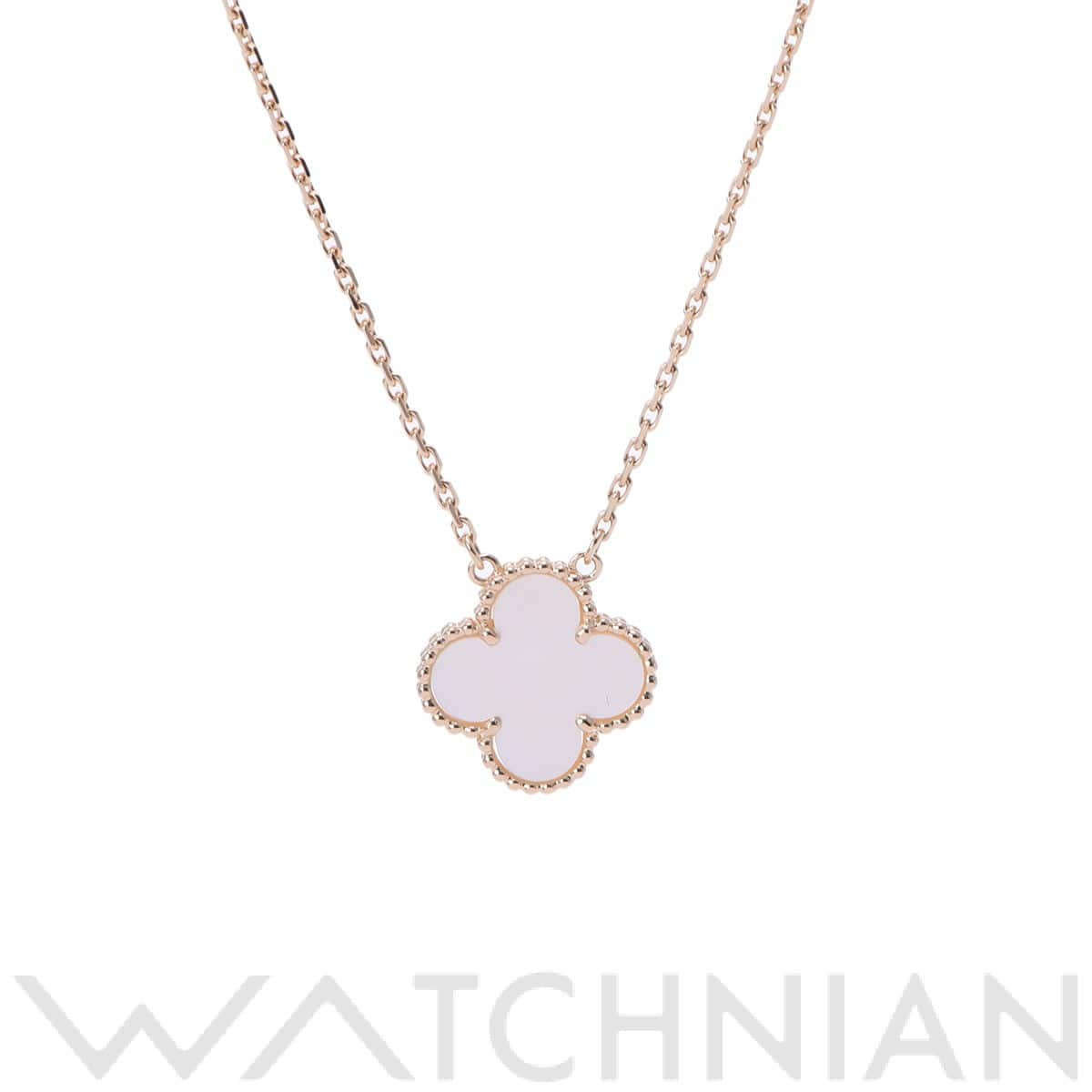 ヴァン クリーフ&アーペル ヴィンテージアルハンブラ ネックレス ゴールド K18イエローゴールド YG レディース ジュエリー 【中古】【jewelry】