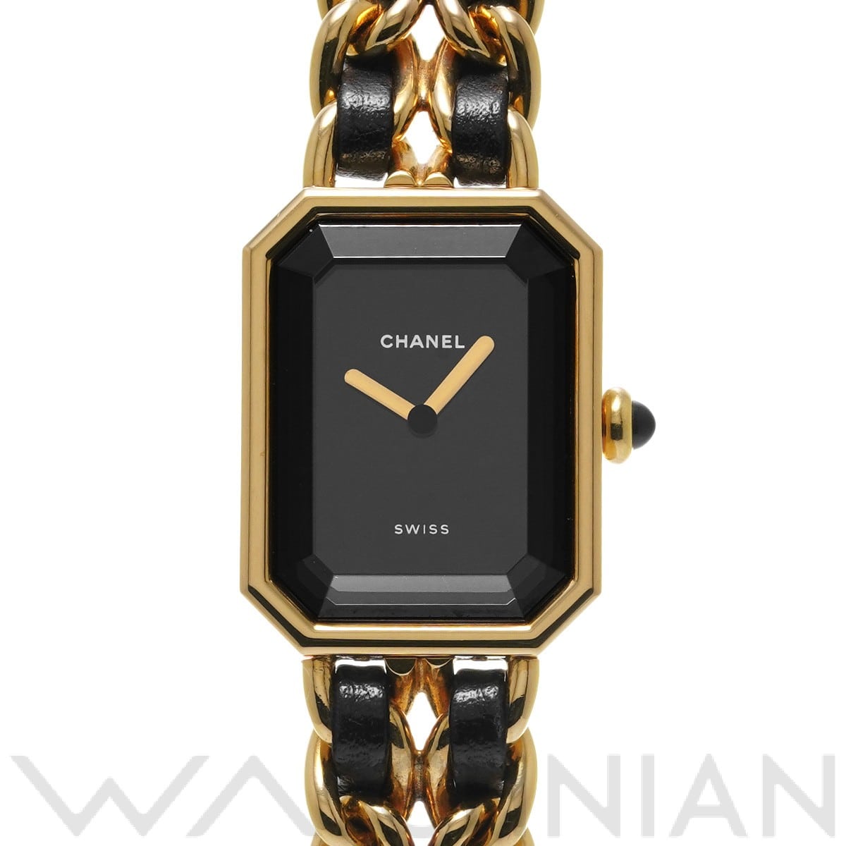 シャネル / CHANEL プルミエール M H0001 ブラック レディース 時計 【中古】【wristwatch】