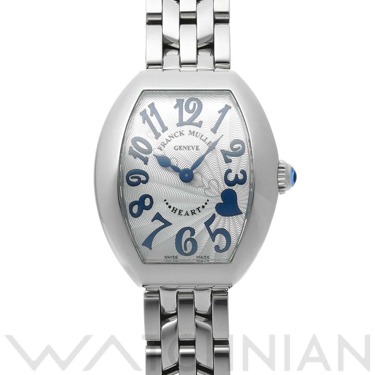 フランクミュラー ハートトゥハート 5002SQZC4HBLEU AC シルバー レディース 時計 【中古】【wristwatch】