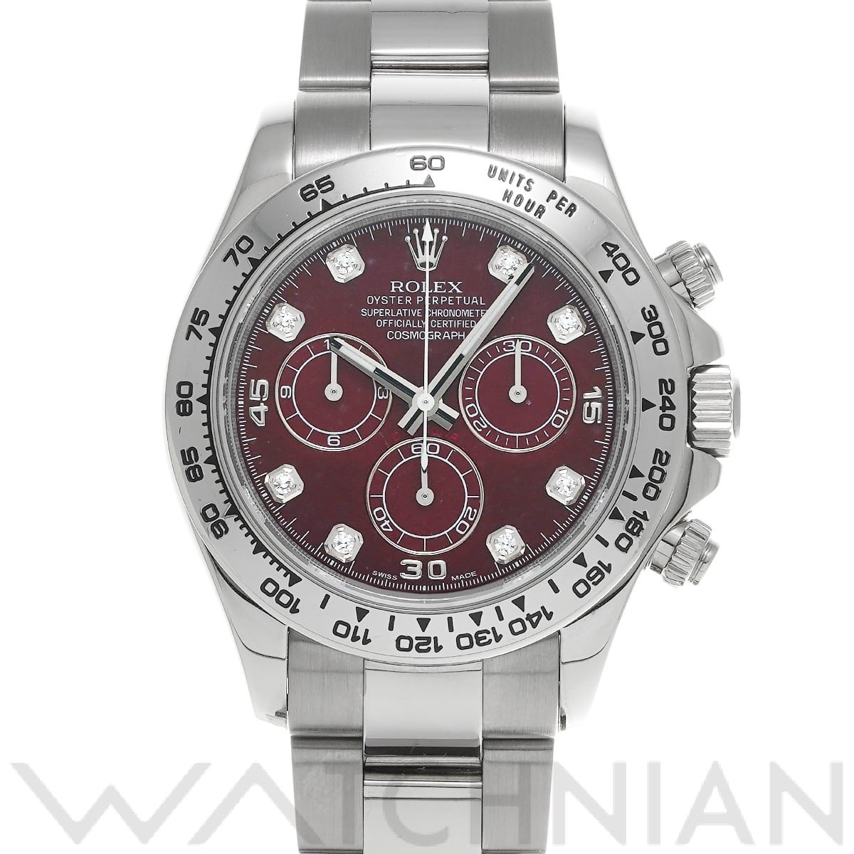 ロレックス コスモグラフ デイトナ 116509G グロッシュラー/ダイヤモンド メンズ 時計 【中古】【wristwatch】