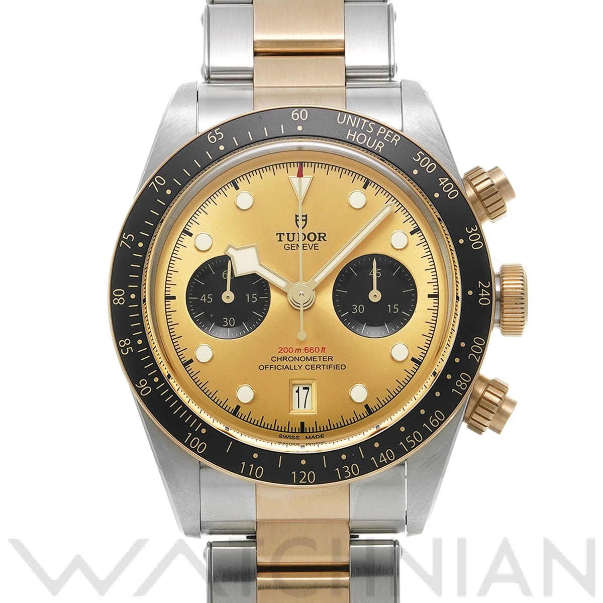 チューダー / チュードル ブラックベイ クロノ S&G 79363N ブラック/シャンパン メンズ 時計 【中古】【wristwatch】