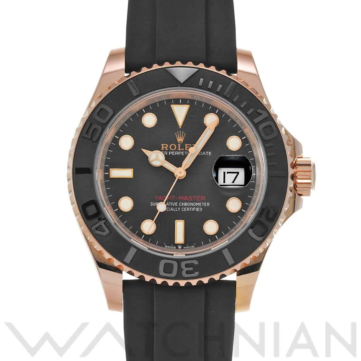 ロレックス ヨットマスター 40 126655 インテンスブラック メンズ 時計 【中古】【wristwatch】