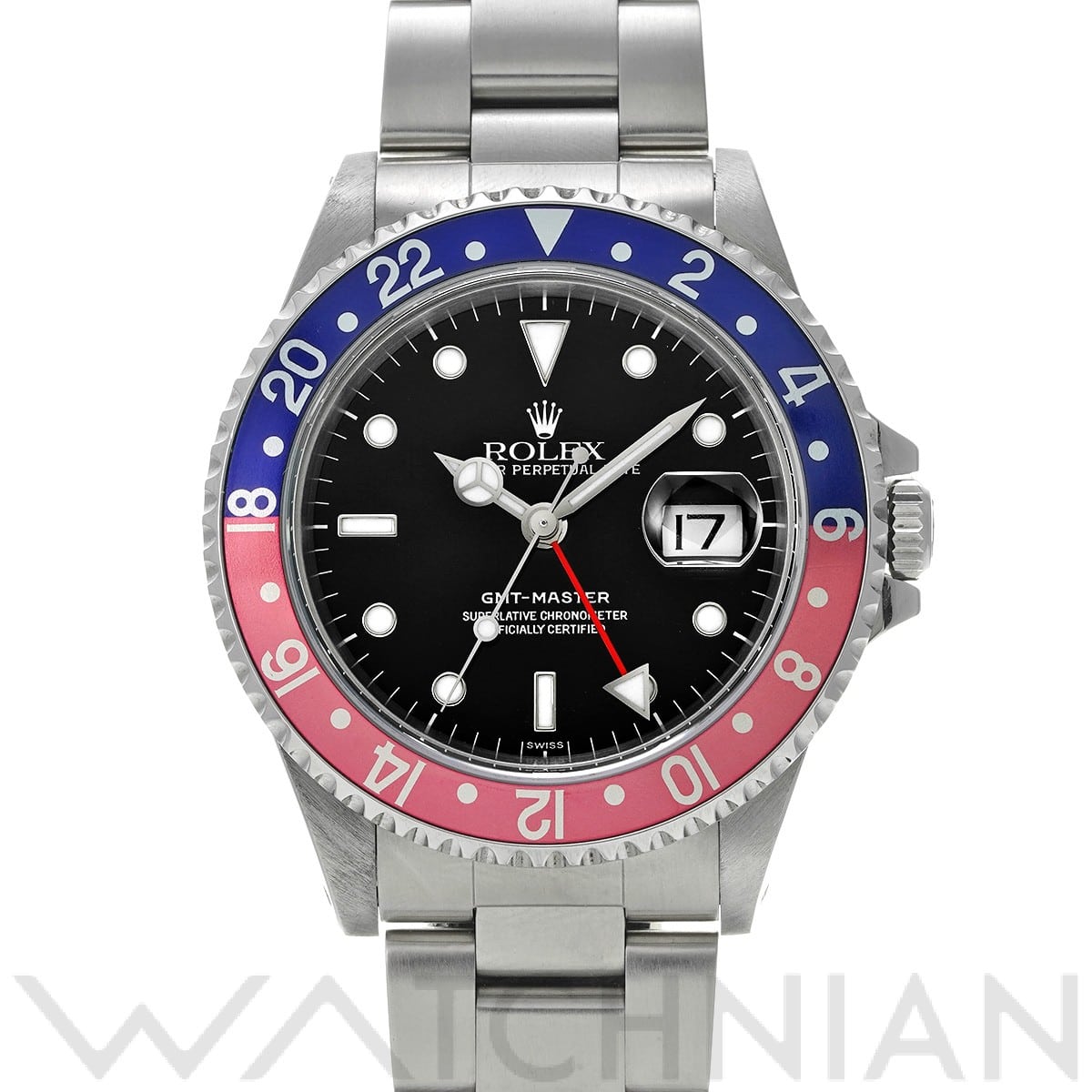 ロレックス GMTマスター 16700 ブラック メンズ 時計 【中古】【wristwatch】