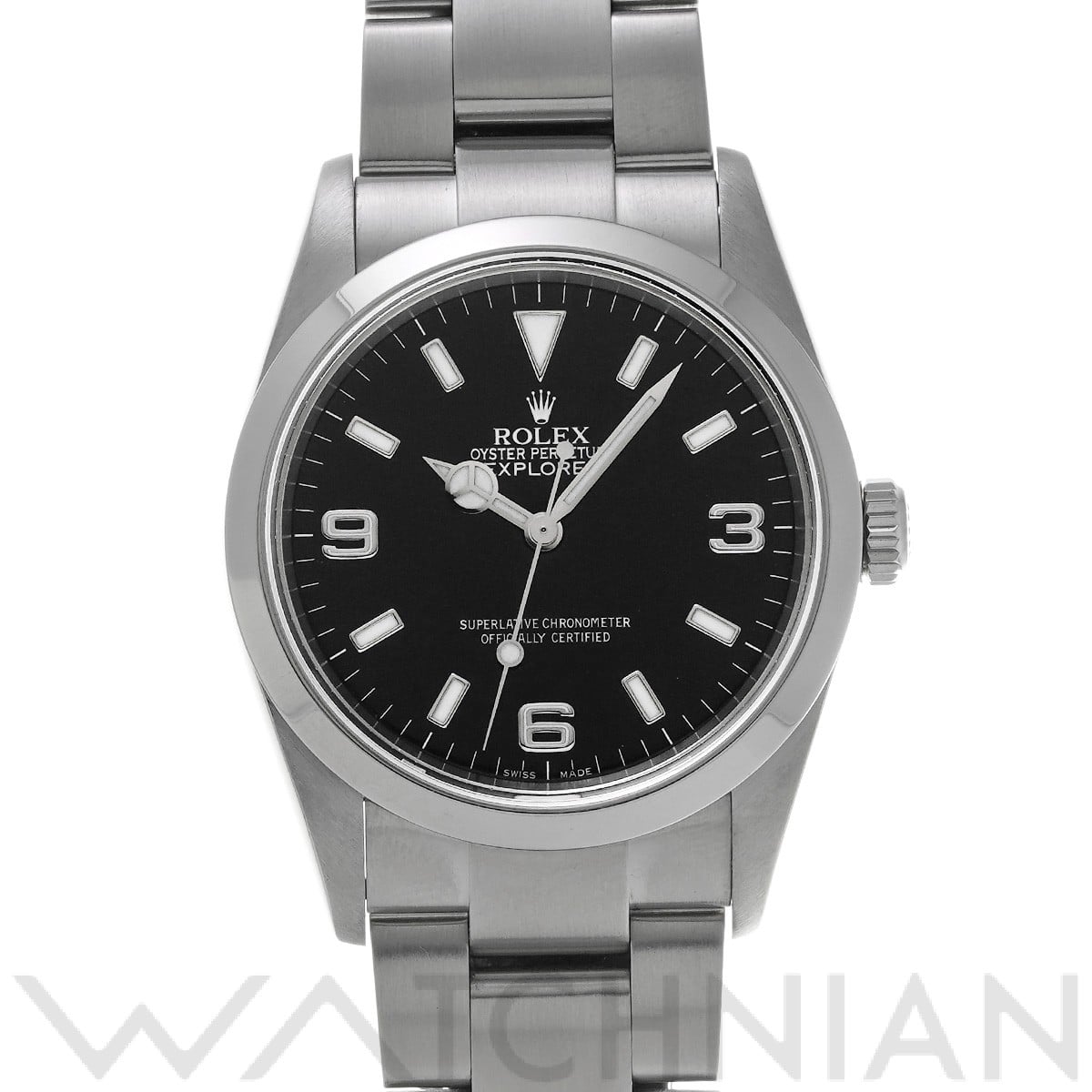 ロレックス エクスプローラー 114270 ブラック メンズ 時計 【中古】【wristwatch】