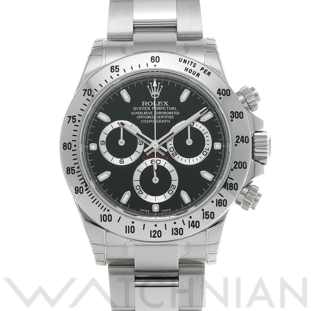ロレックス コスモグラフ デイトナ 116520 ブラック メンズ 時計 【中古】【wristwatch】