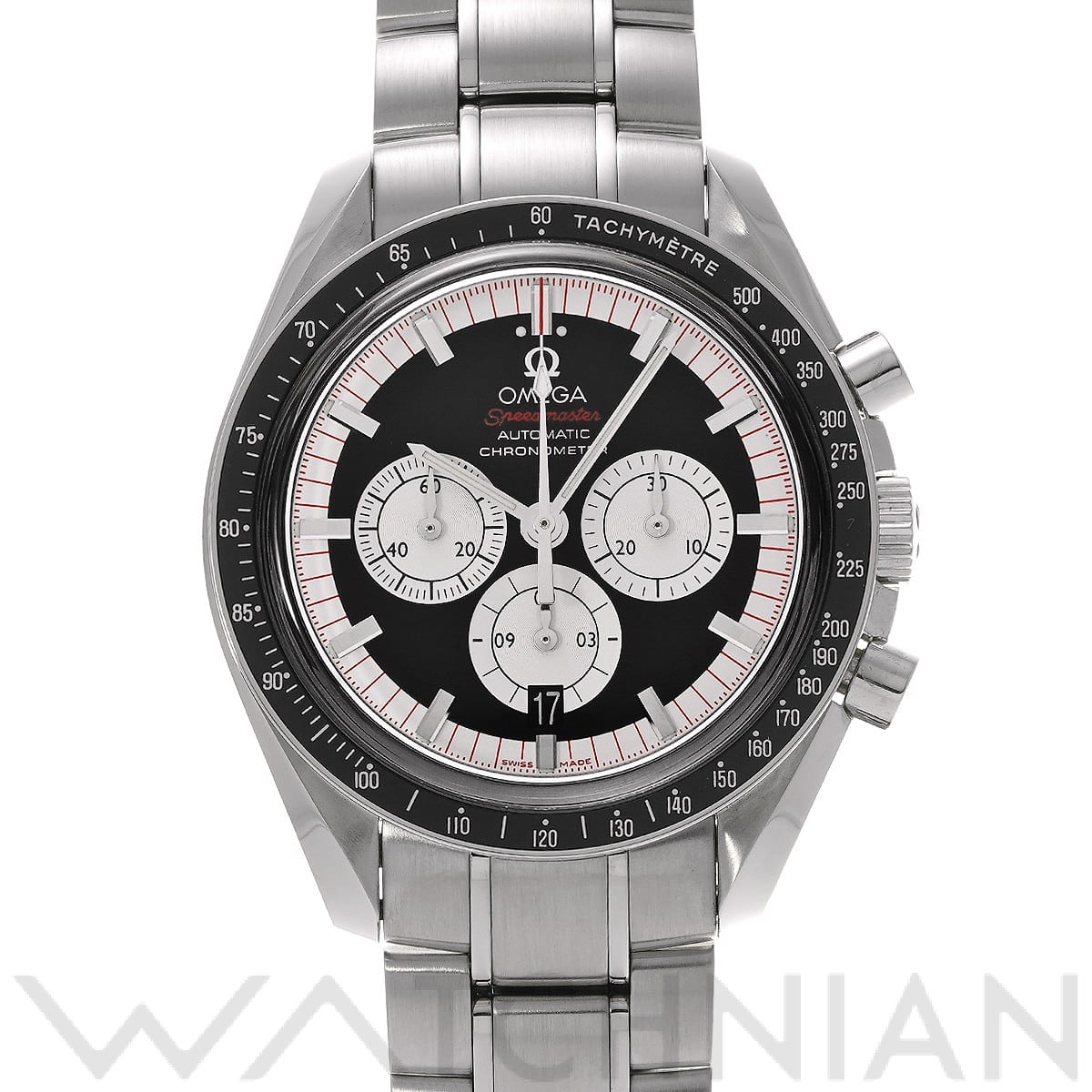 オメガ スピードマスター レジェンド ミハエル・シューマッハ 3507.51 ブラック/シルバー メンズ 時計 【中古】【wristwatch】