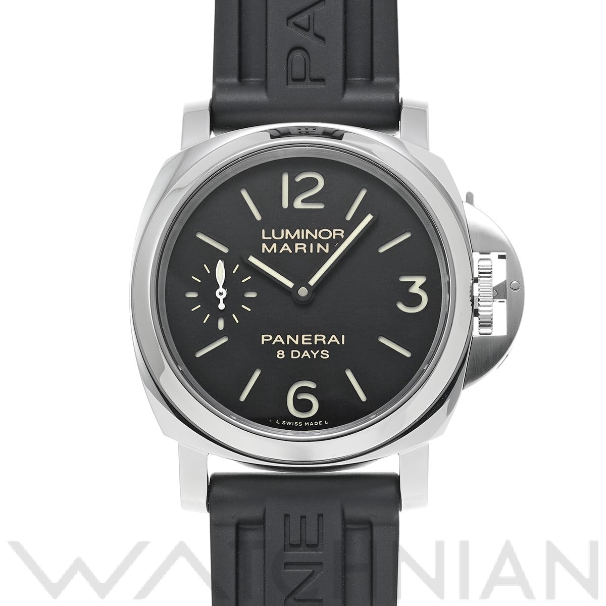 パネライ / PANERAI ルミノールマリーナ 8デイズ PAM00510 ブラック メンズ 時計 【中古】【wristwatch】