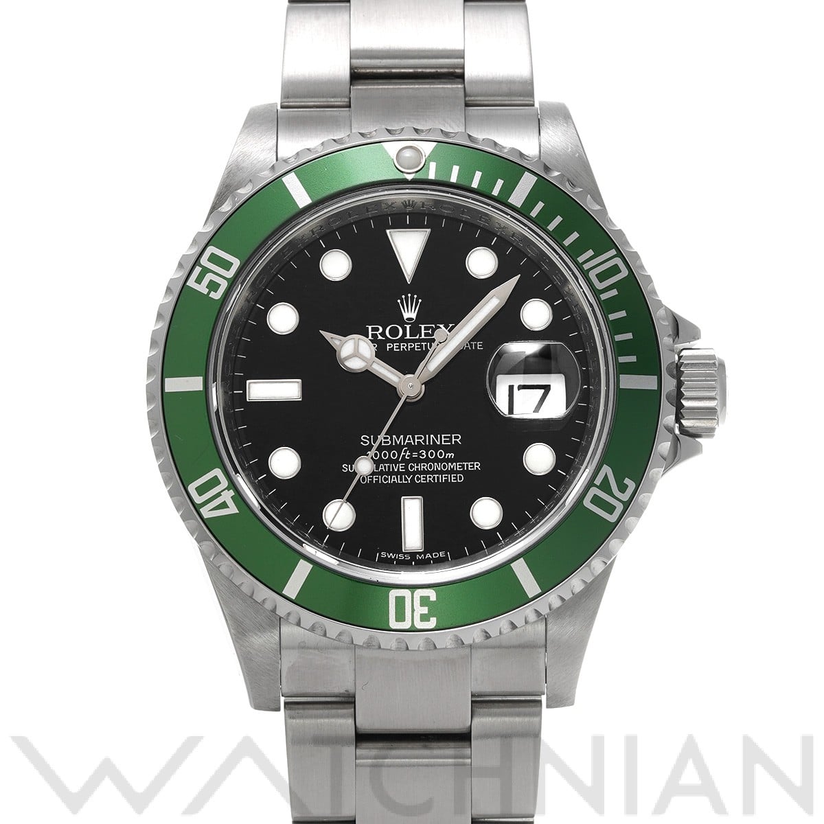 ロレックス / ROLEX サブマリーナ デイト 16610LV ブラック メンズ 時計 【中古】【wristwatch】