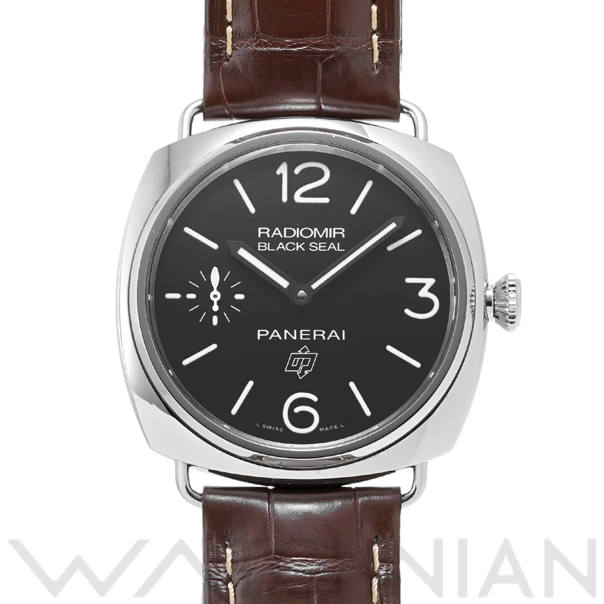 パネライ ラジオミール ブラックシール ロゴ PAM00380 ブラック メンズ 時計 【中古】【wristwatch】