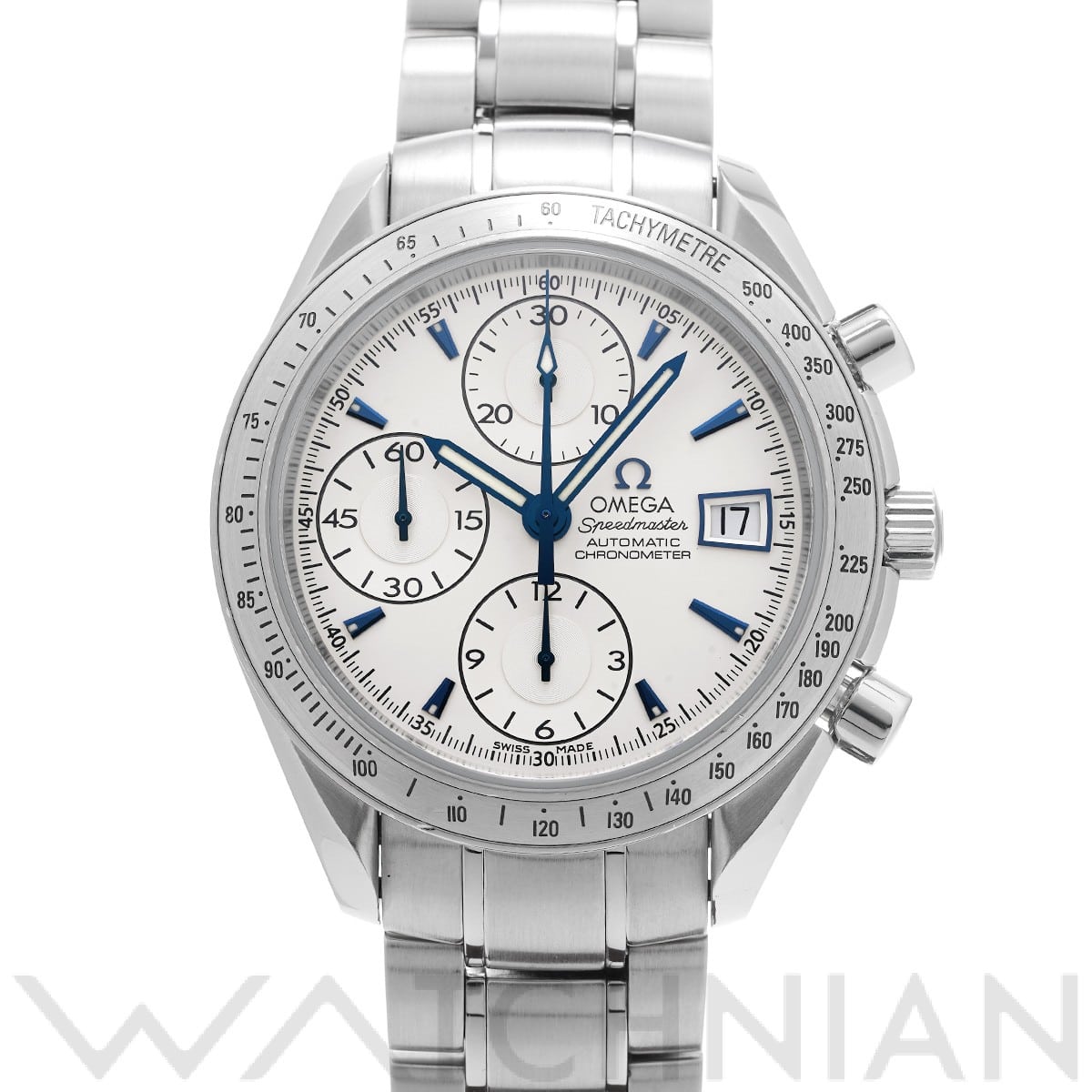 オメガ スピードマスター デイト 3211.32 シルバー メンズ 時計 【中古】【wristwatch】