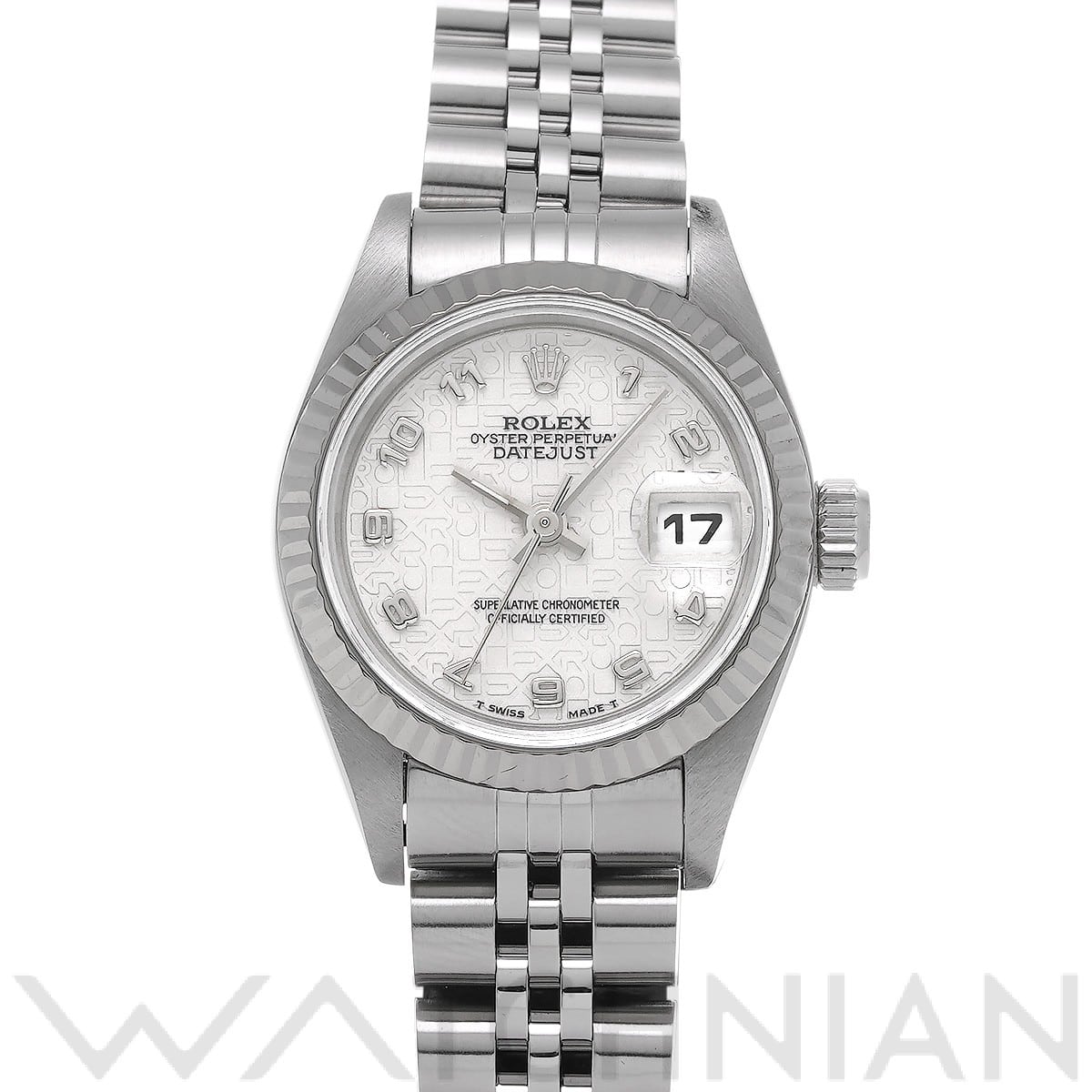 ロレックス デイトジャスト 69174 シルバーコンピュータ レディース 時計 【中古】【wristwatch】