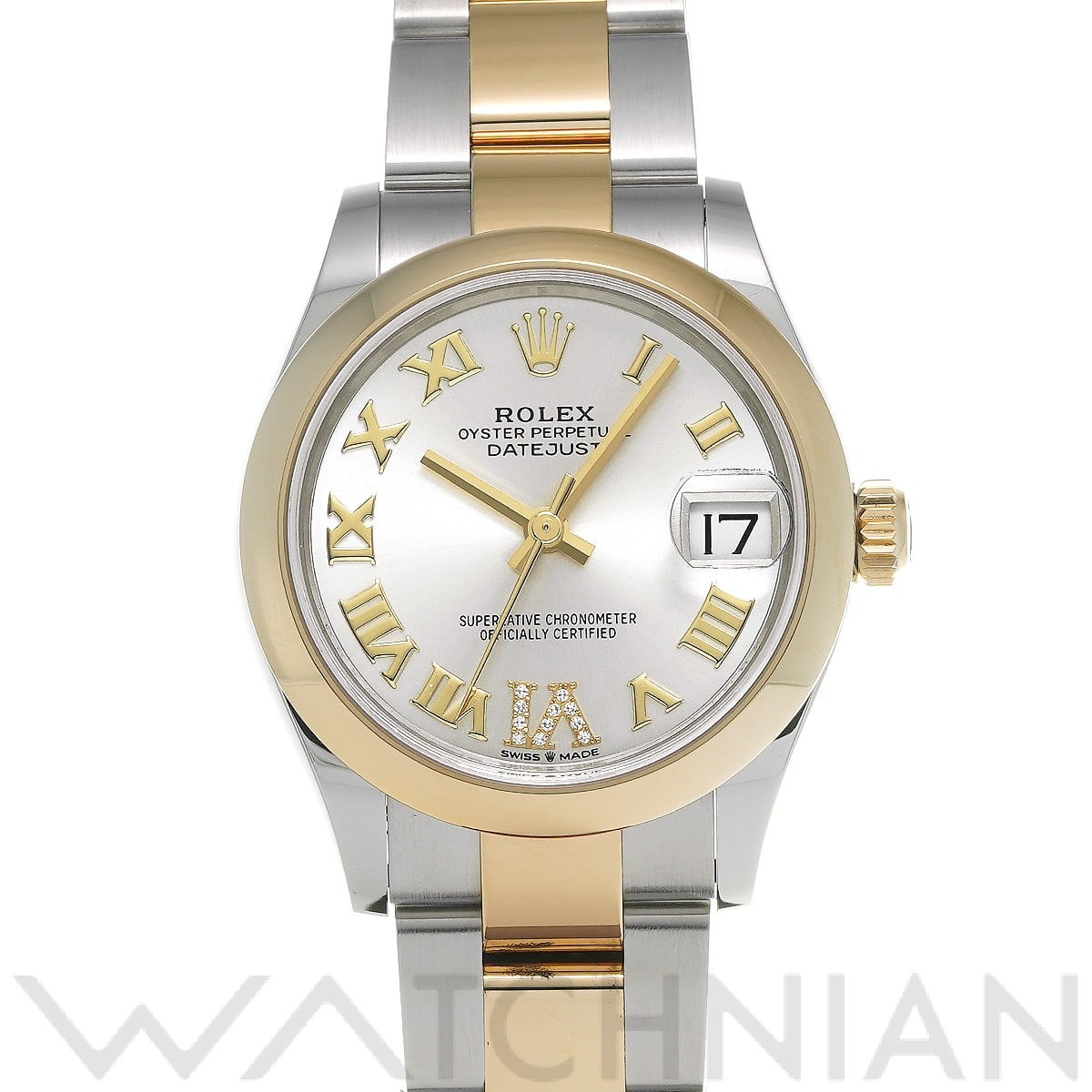 ロレックス デイトジャスト 31 278243 シルバー/ダイヤモンド ユニセックス 時計 【中古】【wristwatch】