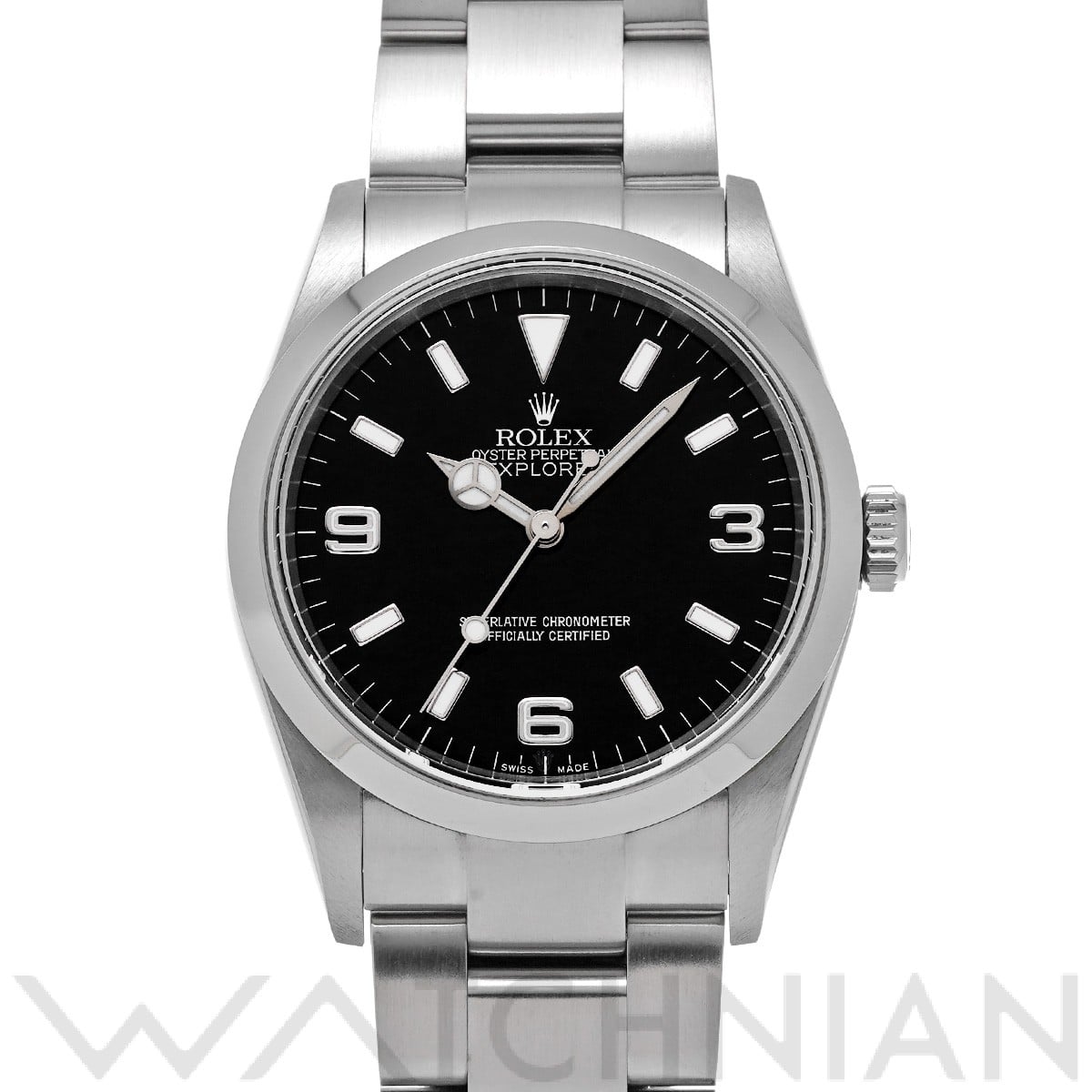 ロレックス エクスプローラー 114270 ブラック メンズ 時計 【中古】【wristwatch】