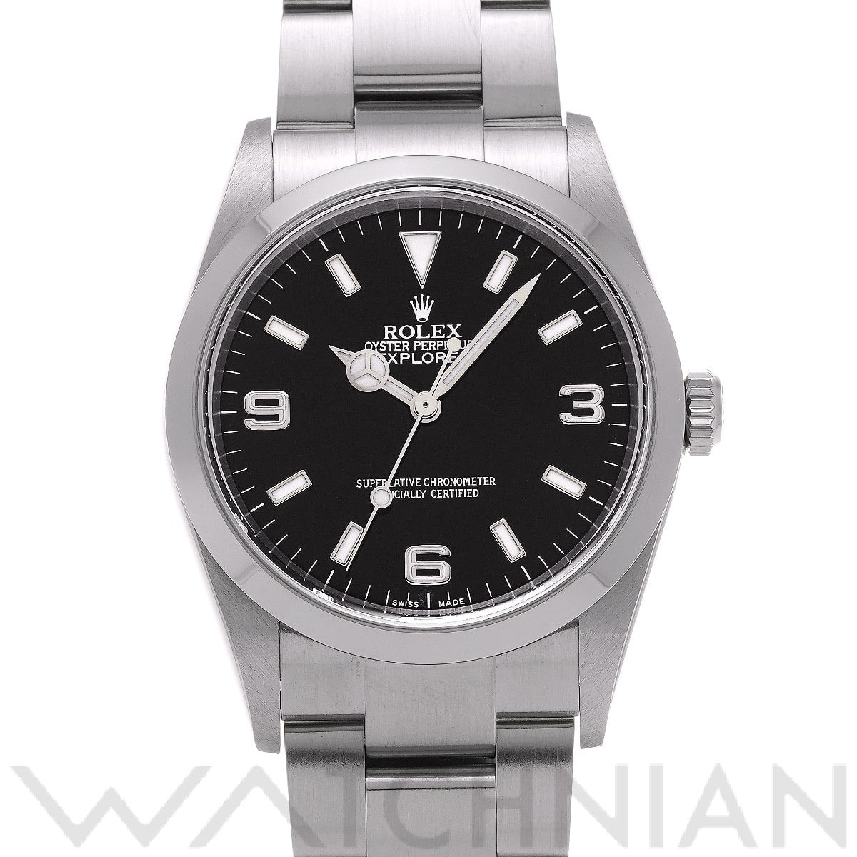 ロレックス エクスプローラー 114270 ブラック メンズ 時計 【中古】【wristwatch】