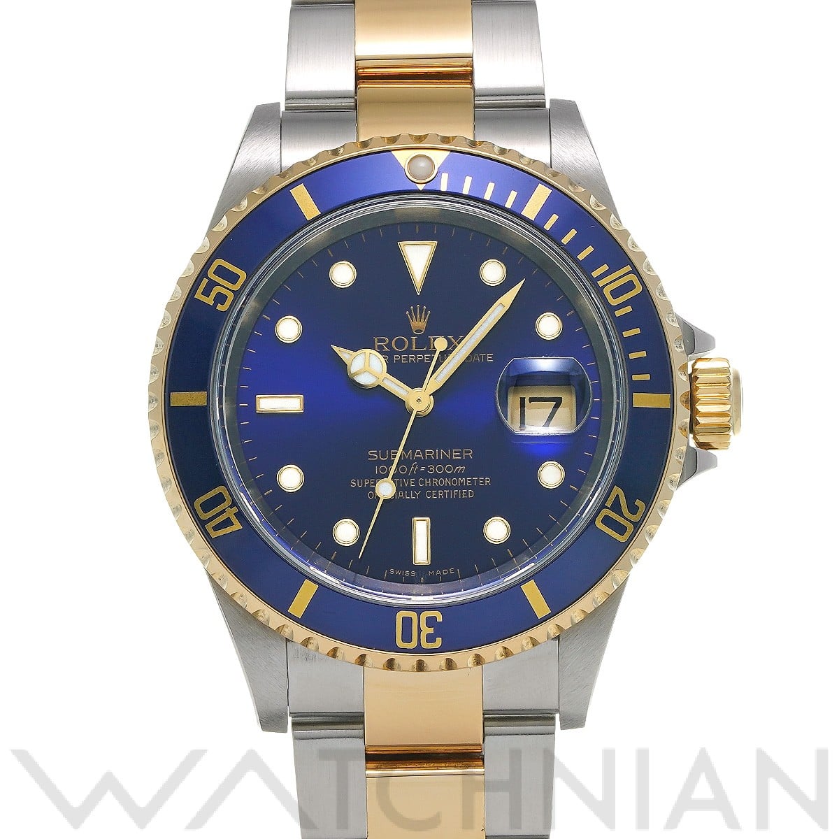 ロレックス / ROLEX サブマリーナ デイト 16613 ブルー メンズ 時計 【中古】【wristwatch】