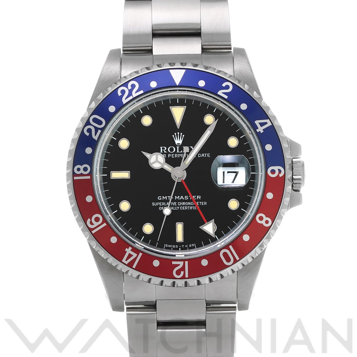 ロレックス GMTマスター 16700 ブラック メンズ 時計 【中古】【wristwatch】