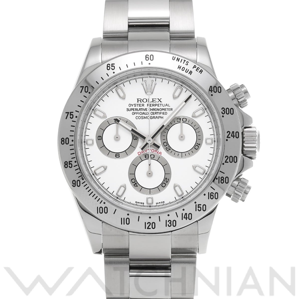 ロレックス コスモグラフ デイトナ 116520 ホワイト メンズ 時計 【中古】【wristwatch】