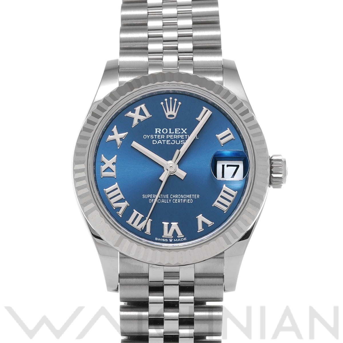 ロレックス / ROLEX デイトジャスト 31 278274 ブライトブルー ユニセックス 時計 【中古】【wristwatch】