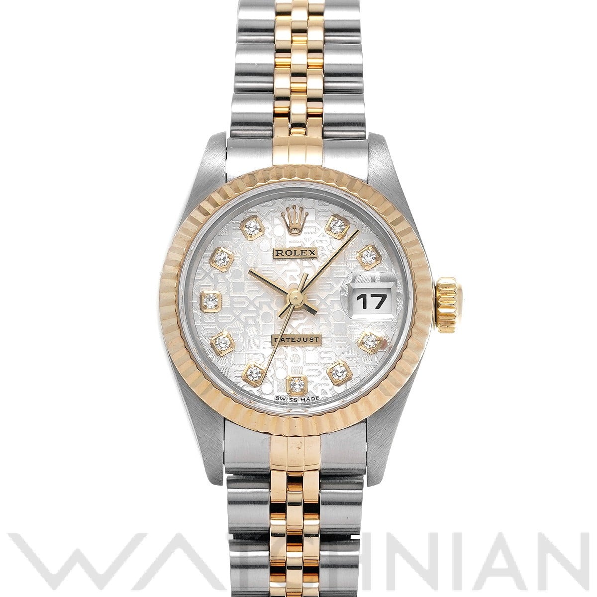 ロレックス デイトジャスト 79173G シルバーコンピュータ/ダイヤモンド レディース 時計 【中古】【wristwatch】