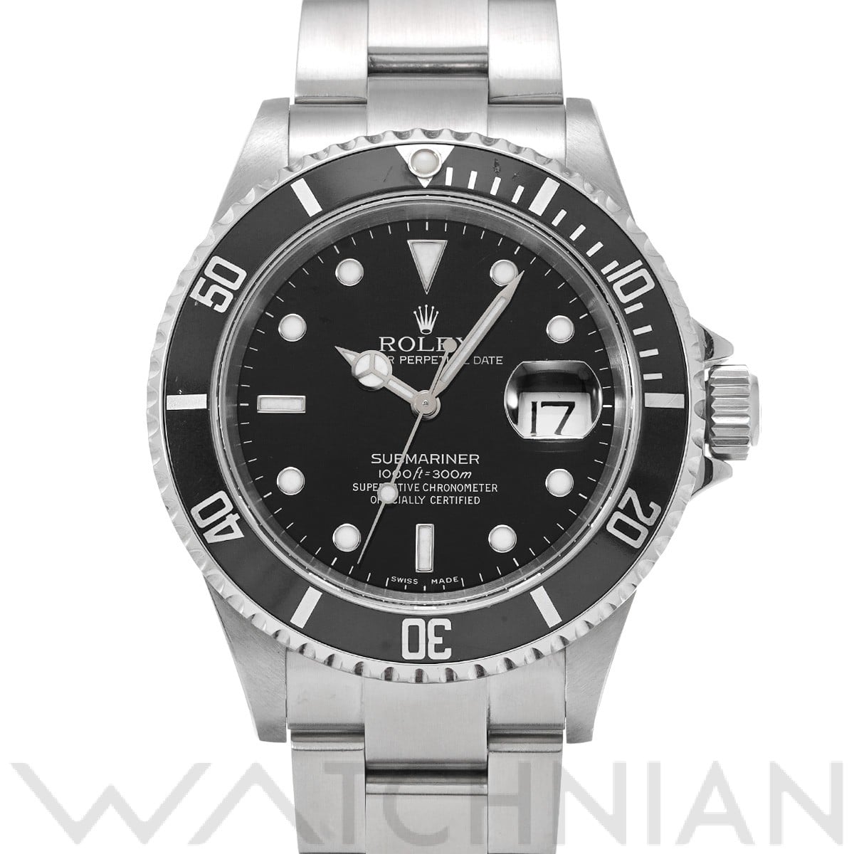 ロレックス / ROLEX サブマリーナ デイト 16610 ブラック メンズ 時計 【中古】【wristwatch】