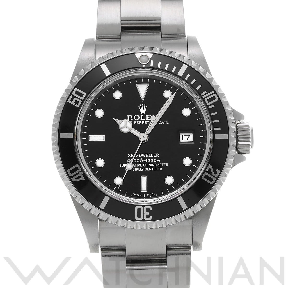 ロレックス シードゥエラー 16600 ブラック メンズ 時計 【中古】【wristwatch】