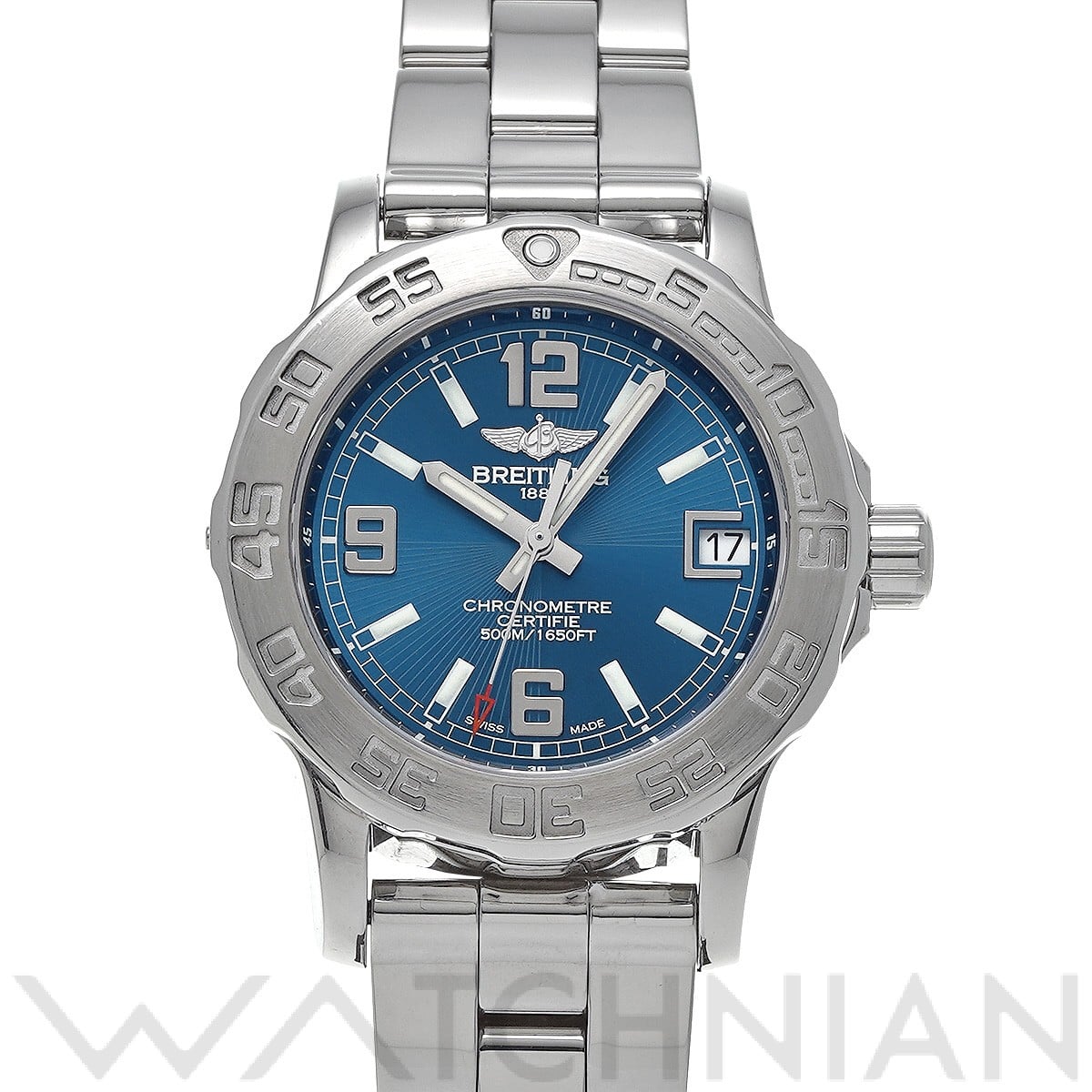 ブライトリング コルト 33 A773C50PCS ブルー レディース 時計 【中古】【wristwatch】