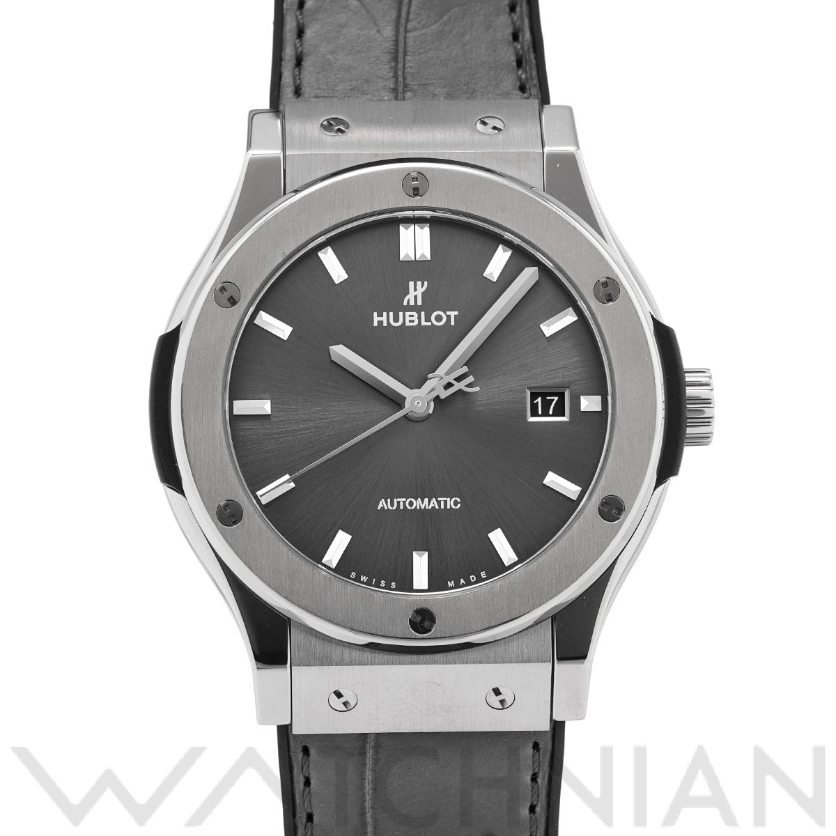 ウブロ クラシックフュージョン チタニウム レーシンググレー 542.NX.7071.LR グレー メンズ 時計 【中古】【wristwatch】