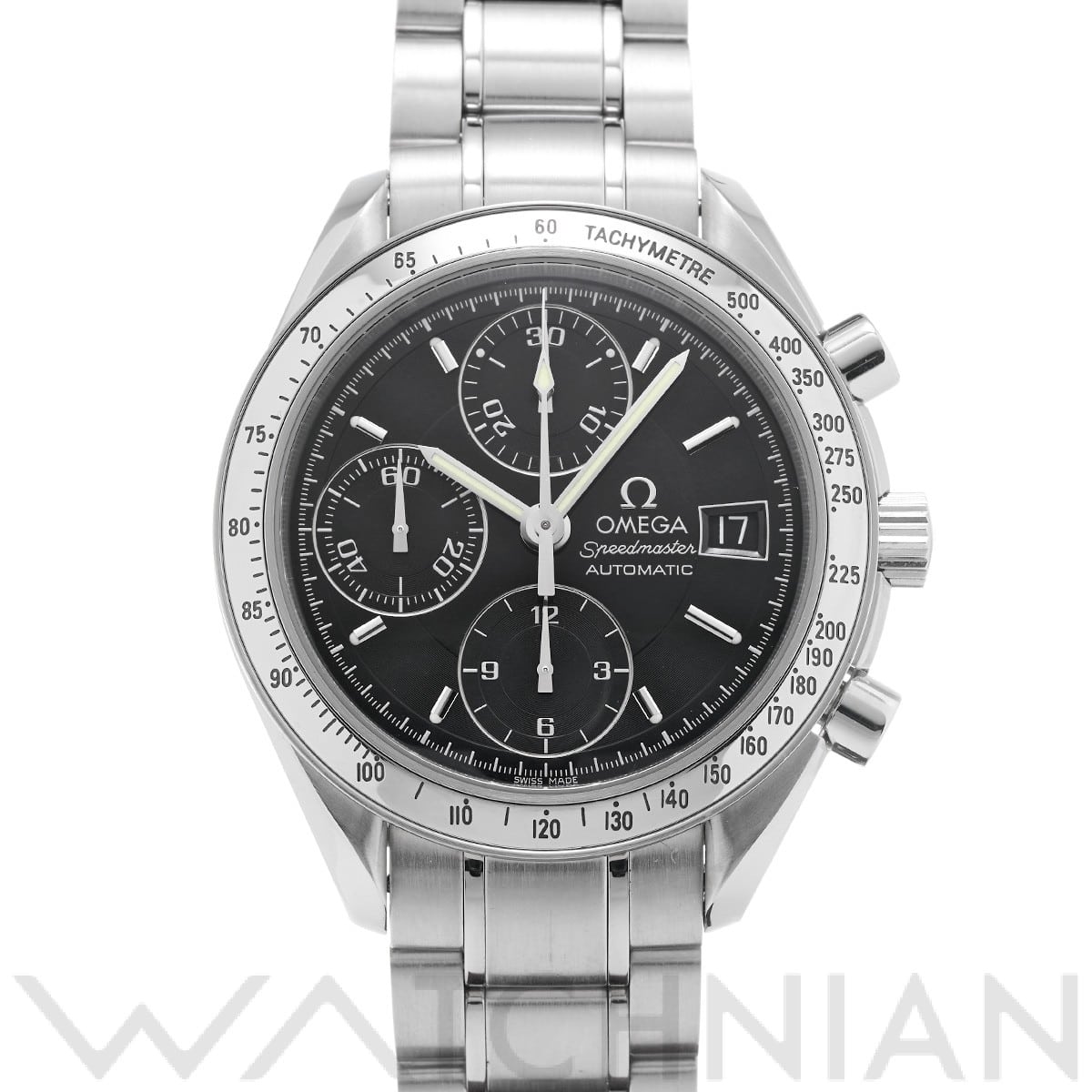 オメガ スピードマスター デイト 3513.50 ブラック メンズ 時計 【中古】【wristwatch】
