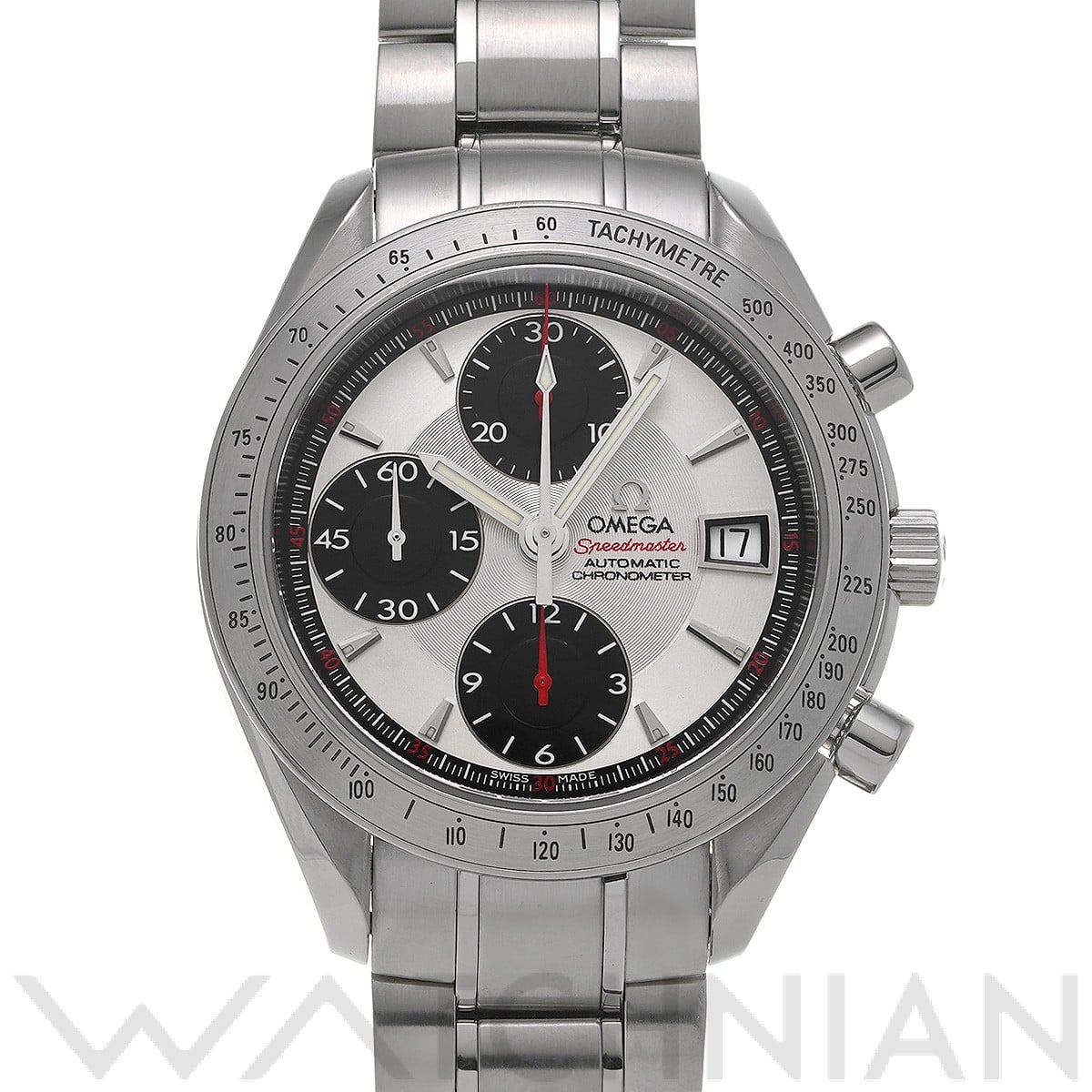 オメガ スピードマスター デイト 3211.31 ホワイト/ブラック メンズ 時計 【中古】【wristwatch】