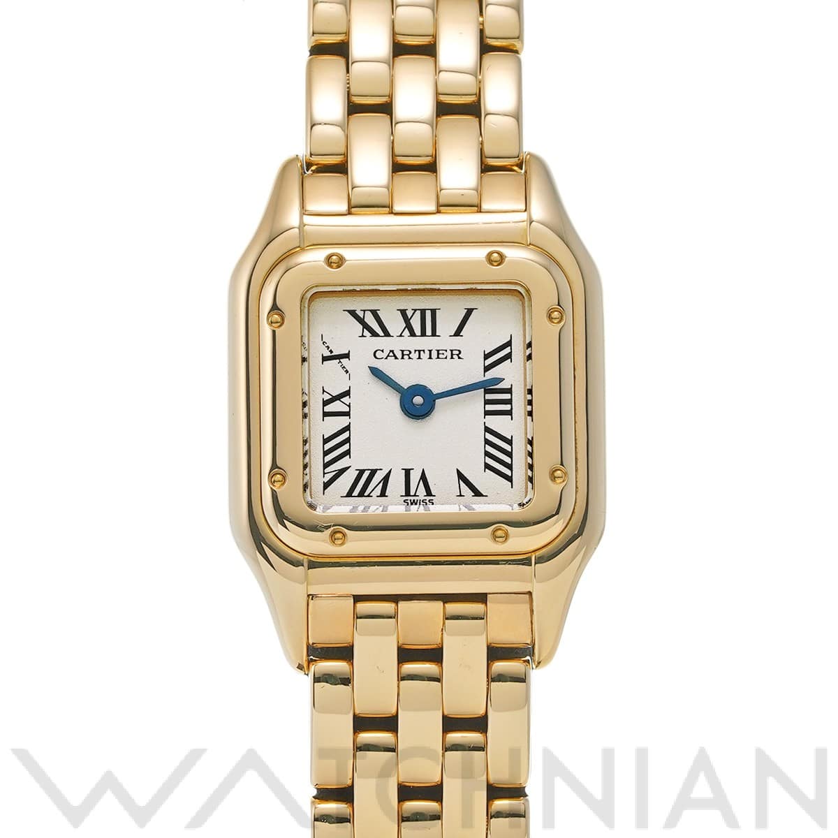 カルティエ パンテール ミニ W25034B9 シルバー レディース 時計 【中古】【wristwatch】