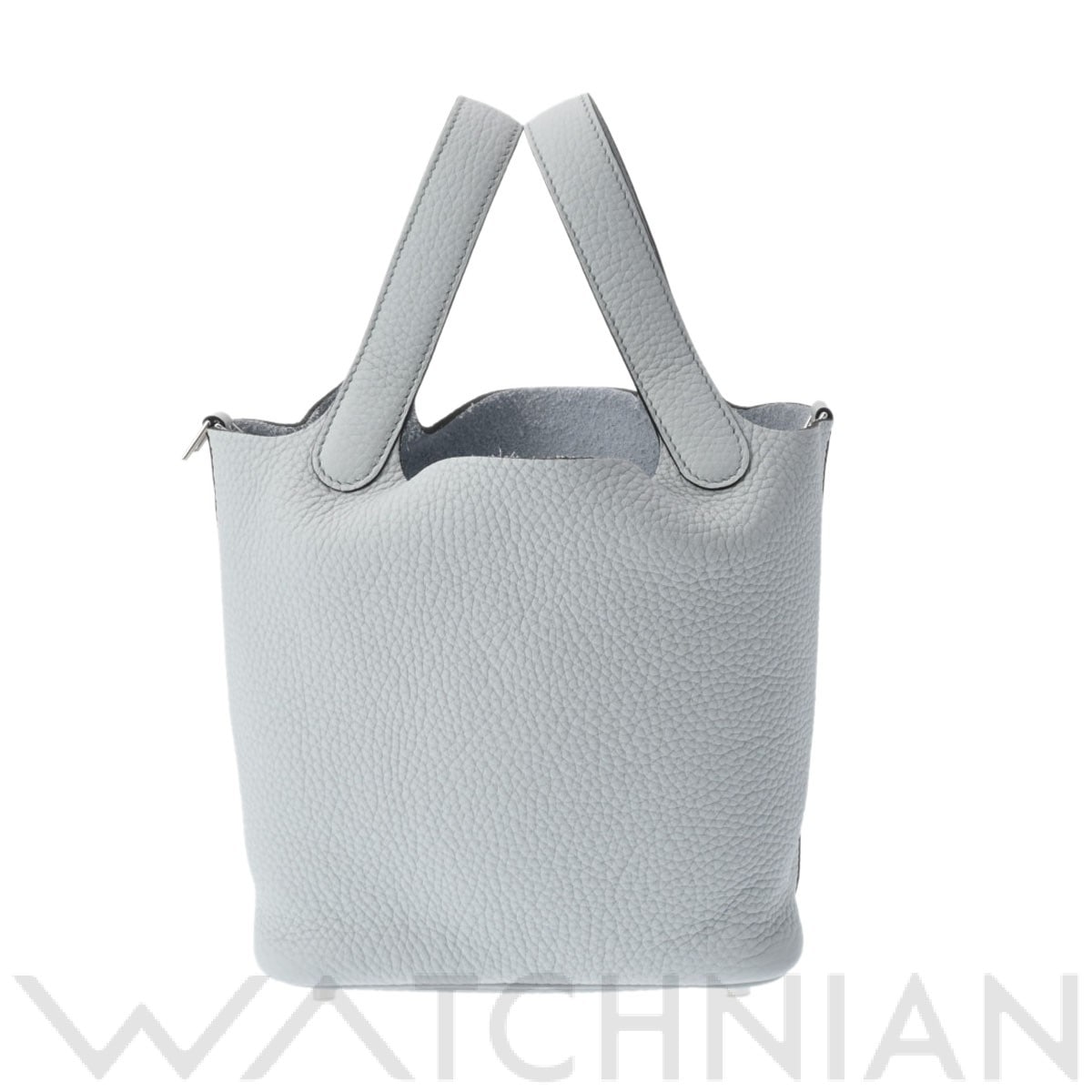 エルメス / HERMES ピコタン ロック PM ブルーペール/パラジウム金具 トリヨンクレマンス レディース バッグ 【未使用】【bag】