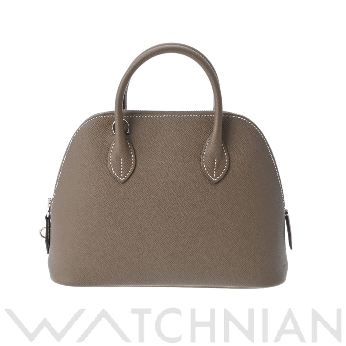 エルメス ボリード 1923 25 2WAY エトゥープ/パラジウム金具 ヴォーエプソン レディース バッグ 【中古】【bag】