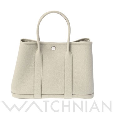 エルメス ガーデンパーティ TPM べトン/パラジウム金具 ネゴンダ レディース バッグ 【新品】【bag】