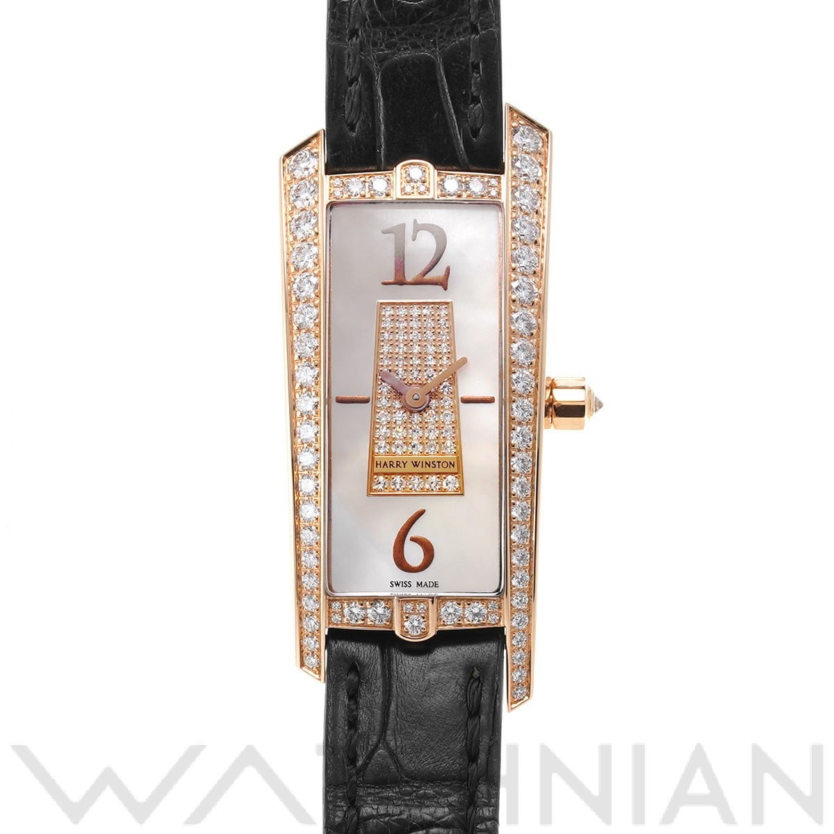 ハリー ウィンストン HARRY WINSTON MIDAHM42WW002 シルク/ホワイトシェル メンズ 腕時計