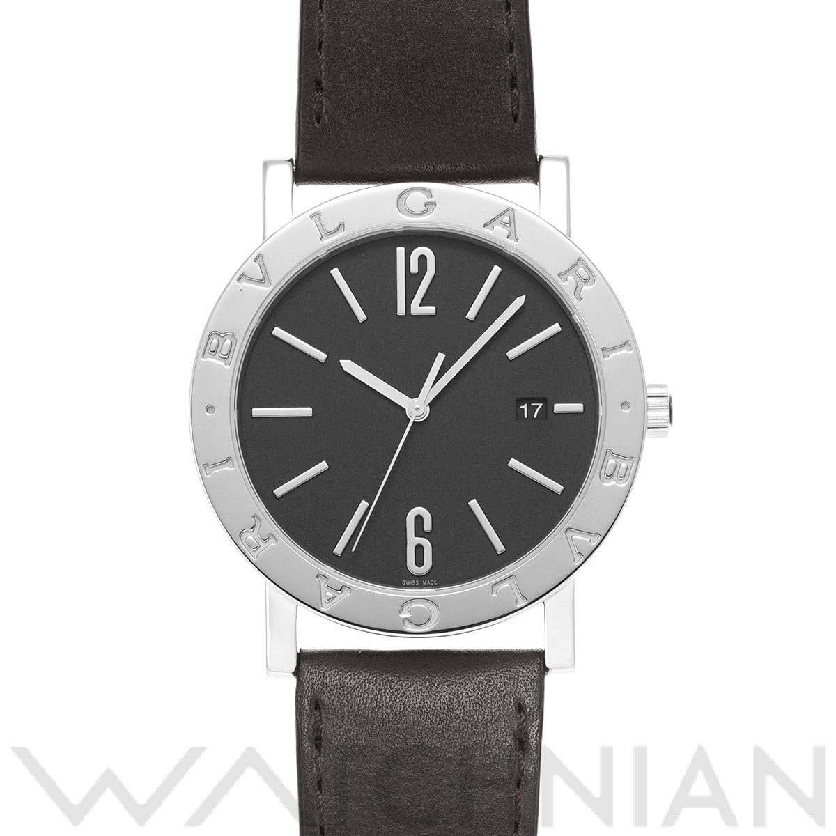 ブルガリ ブルガリブルガリ BB41S ブラック メンズ 時計 【中古】【wristwatch】