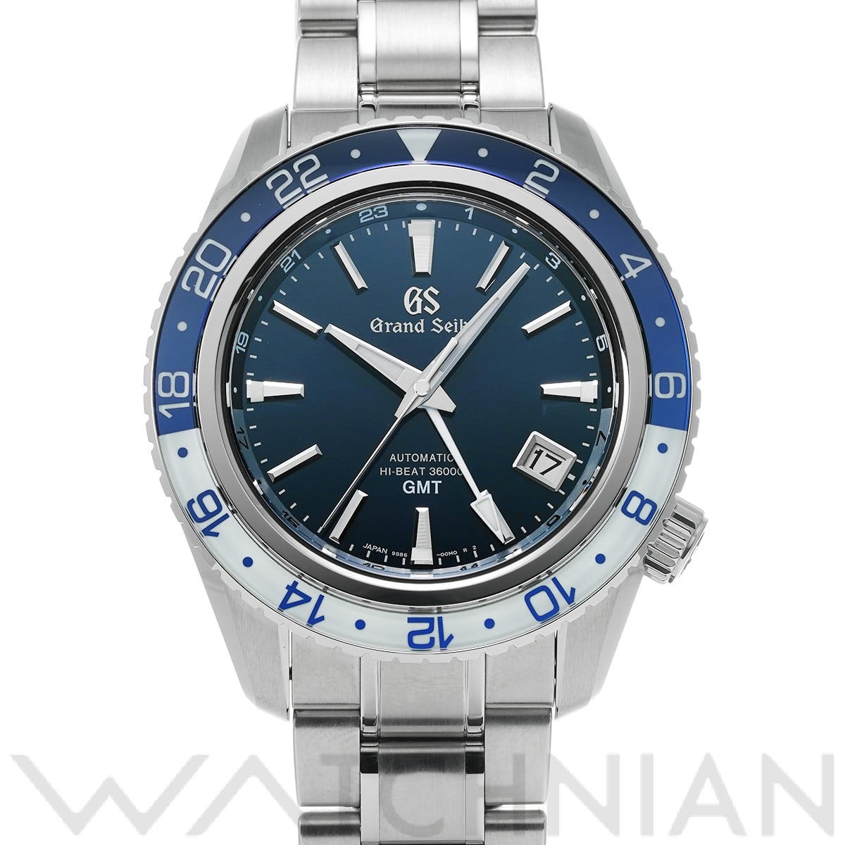 グランドセイコー / Grand Seiko スポーツコレクション メカニカル ハイビート36000 GMT SBGJ237 ミッドナイトブルー メンズ 時計 【中古】【wristwatch】