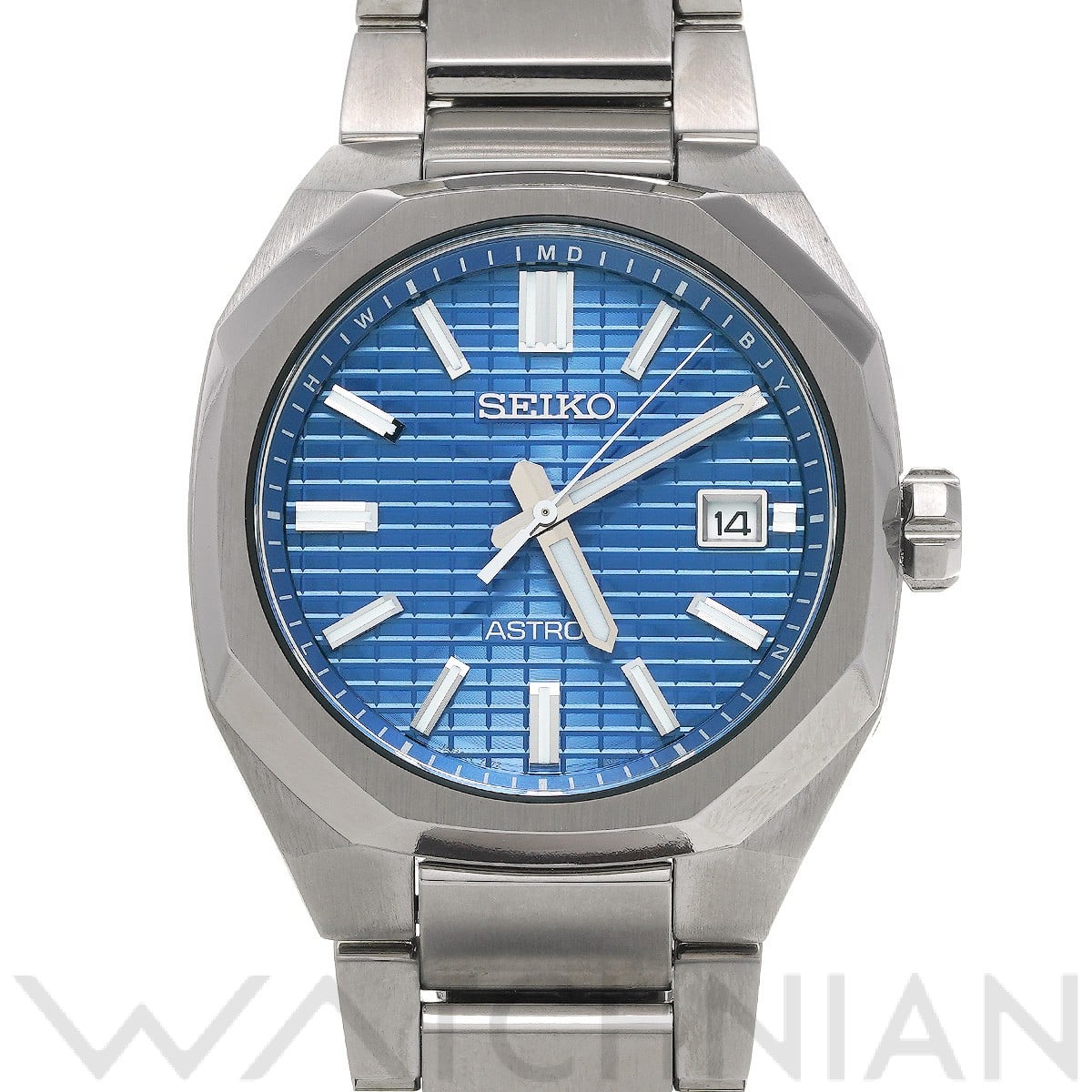 セイコー アストロン ネクスター SBXY061 ブルー メンズ 時計 【中古】【wristwatch】