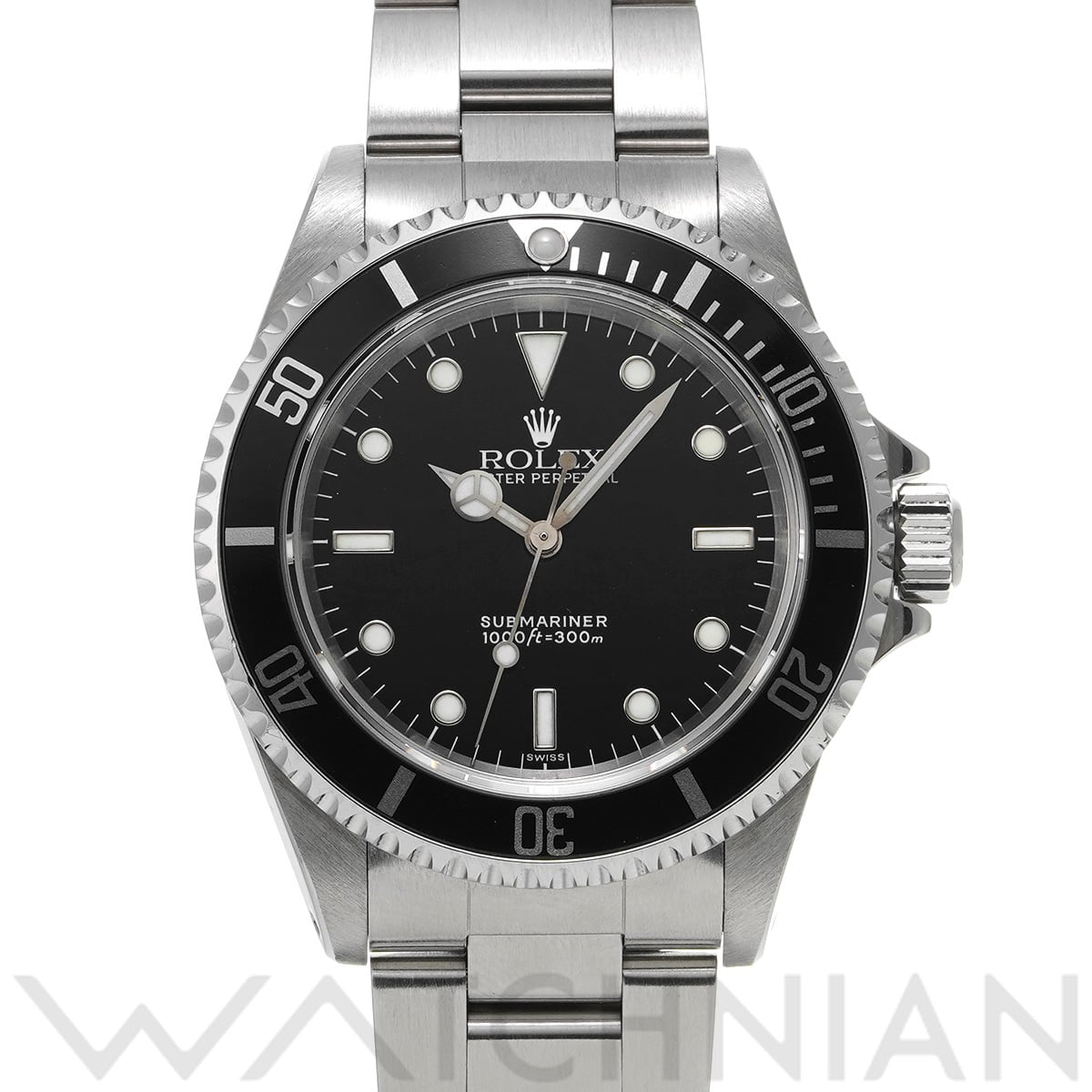 ロレックス サブマリーナ 14060 ブラック メンズ 時計 【中古】【wristwatch】