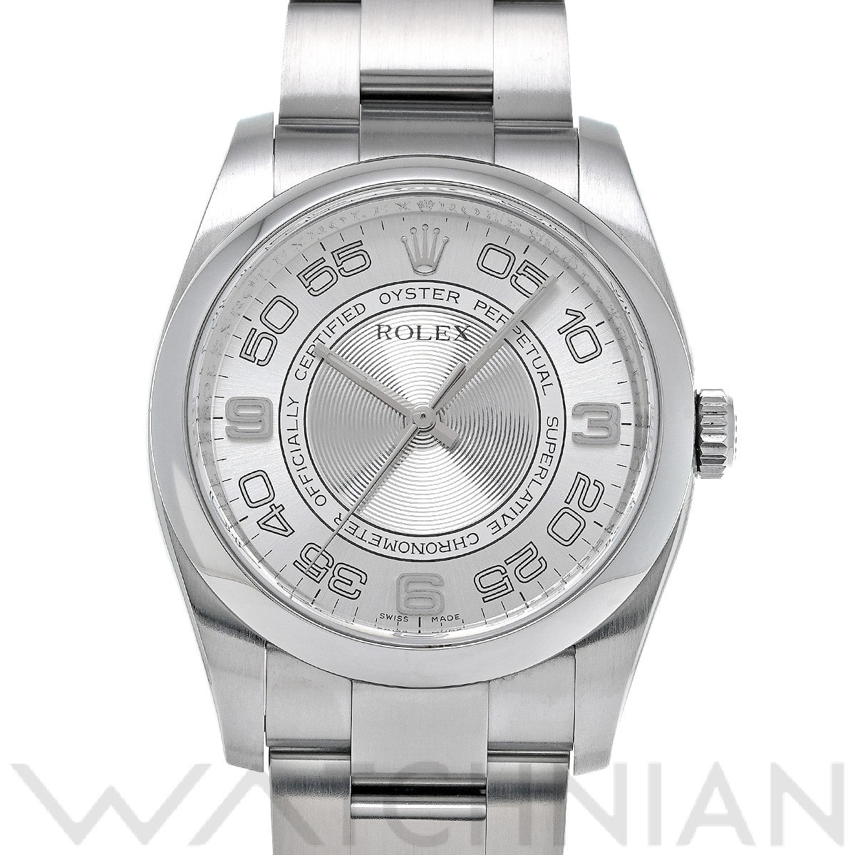ロレックス オイスターパーペチュアル 36 116000 シルバーコンセントリック メンズ 時計 【中古】【wristwatch】