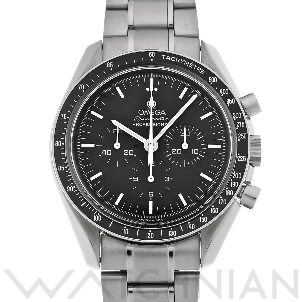 オメガ スピードマスター ムーンウォッチ プロフェッショナル アポロ11号 30th 3560.50 ブラック メンズ 時計 【中古】【wristwatch】