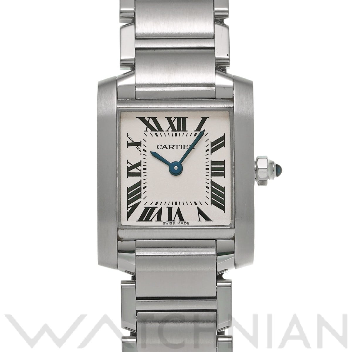 カルティエ / CARTIER タンク フランセーズ SM W51008Q3 シルバー レディース 時計 【中古】【wristwatch】