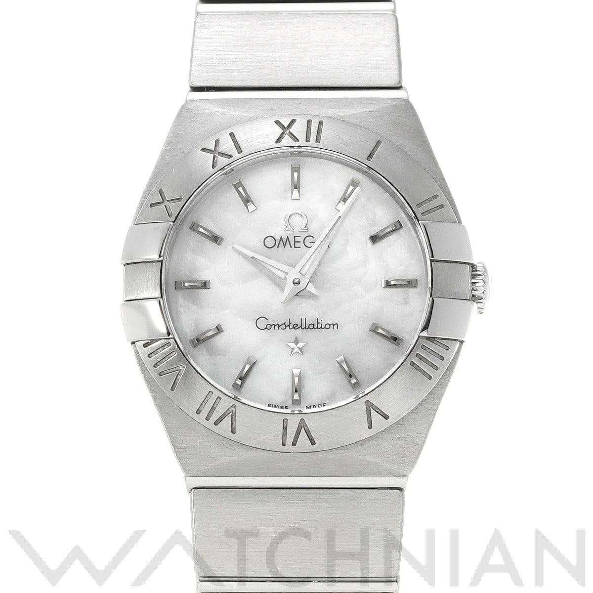 オメガ / OMEGA コンステレーション クォーツ 123.10.24.60.05.001 ホワイトシェル レディース 時計 【中古】【wristwatch】