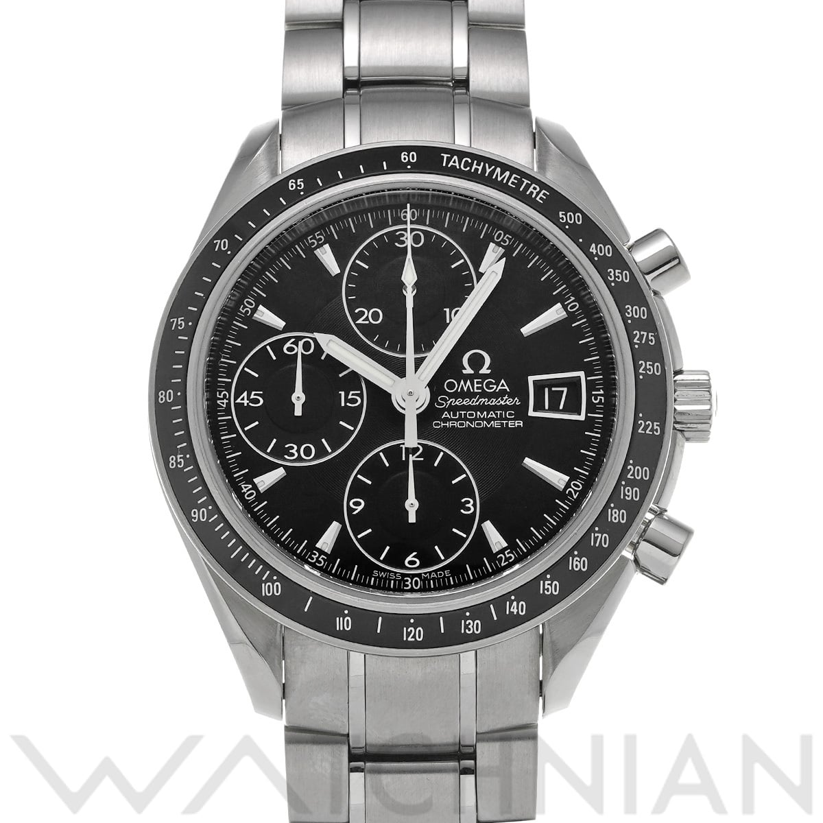 オメガ スピードマスター デイト 3210.50 ブラック メンズ 時計 【中古】【wristwatch】