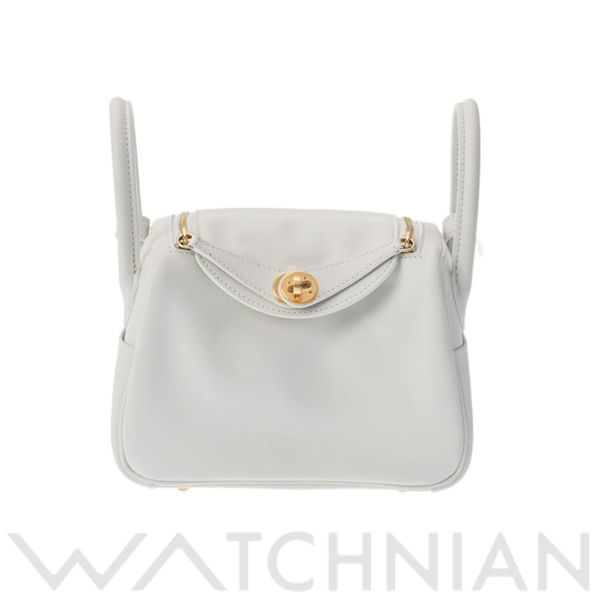 エルメス リンディ ミニ ブロン/ゴールド金具 ヴォースイフト レディース バッグ 【新品】【bag】