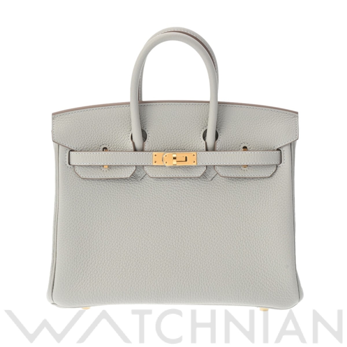 エルメス バーキン 25 パールグレー/ゴールド金具 トゴ レディース バッグ 【新品】【bag】