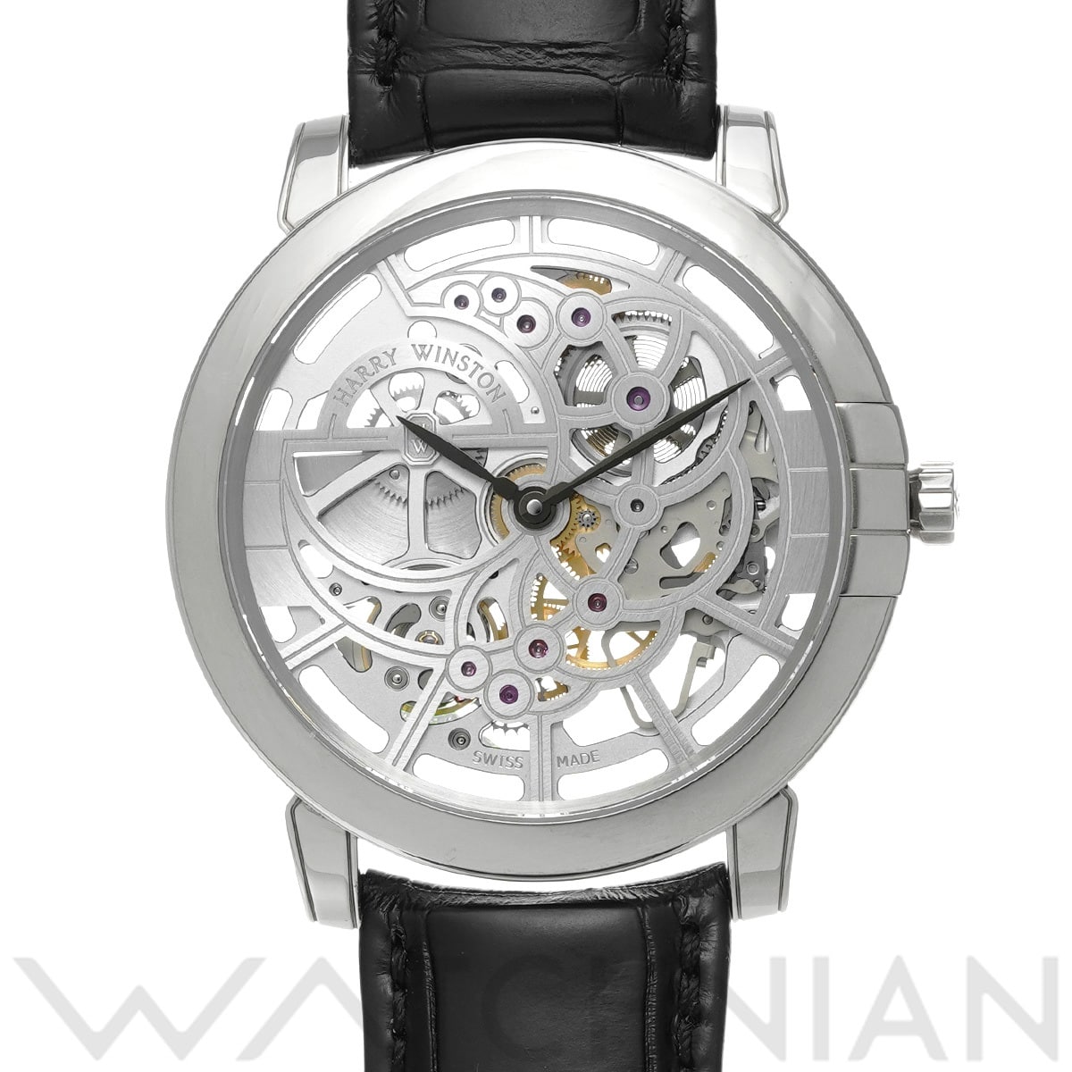 Harry Winston Midnight Skeleton MIDAHM42WW001 Skeleton Men s Watch Used Wristwatch Brand Watch WATCHNIAN Official Online Store Former Ippuukishi