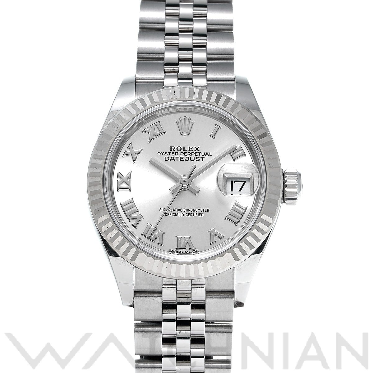 ロレックス レディ デイトジャスト 28 279174 シルバー レディース 時計 【中古】【wristwatch】