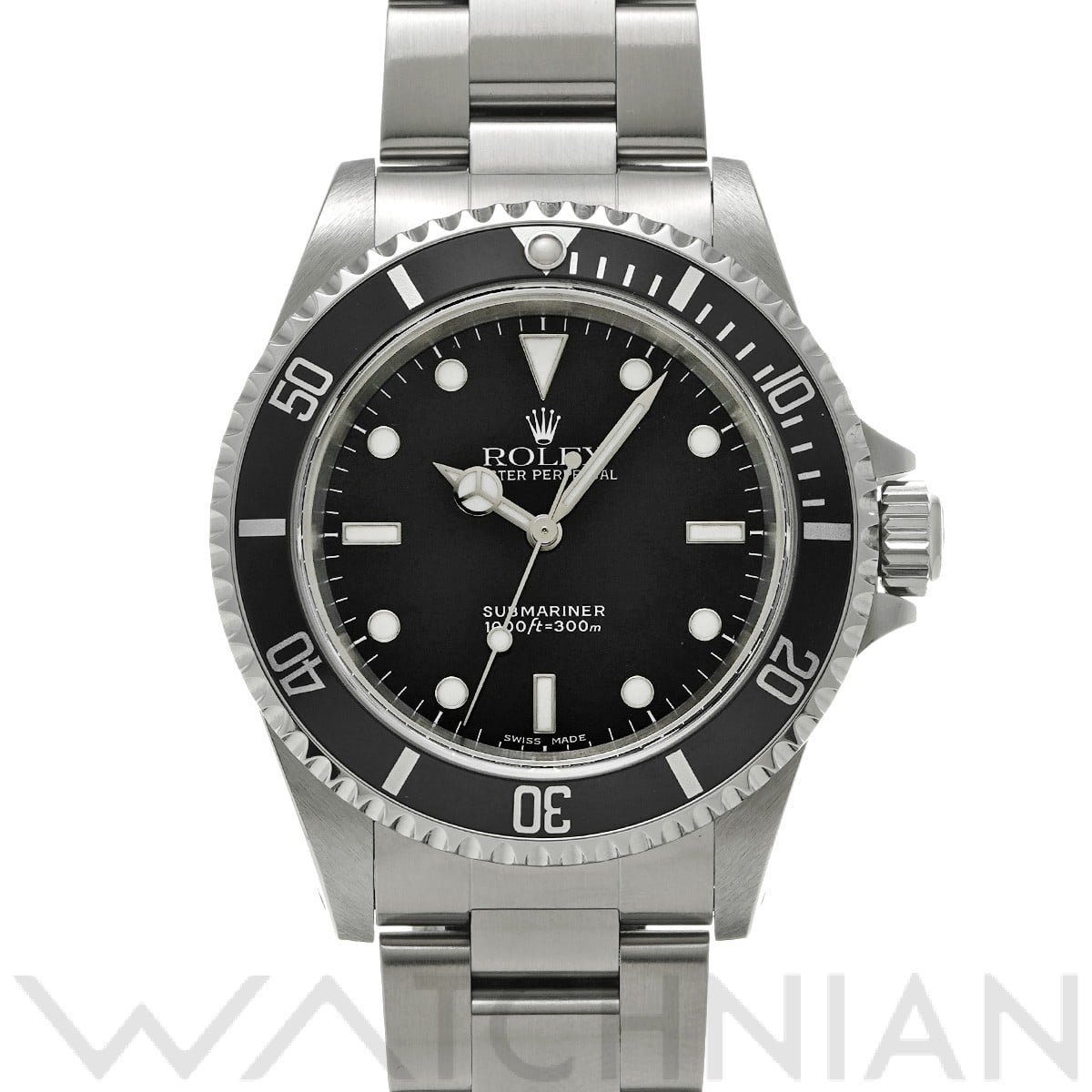 ロレックス サブマリーナ 14060 ブラック メンズ 時計 【中古】【wristwatch】