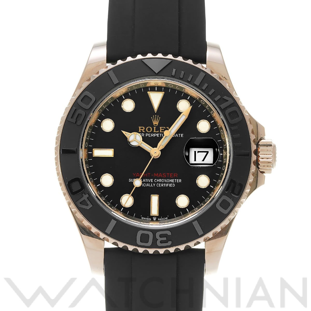 ロレックス ヨットマスター 40 126655 インテンスブラック メンズ 時計 【中古】【wristwatch】